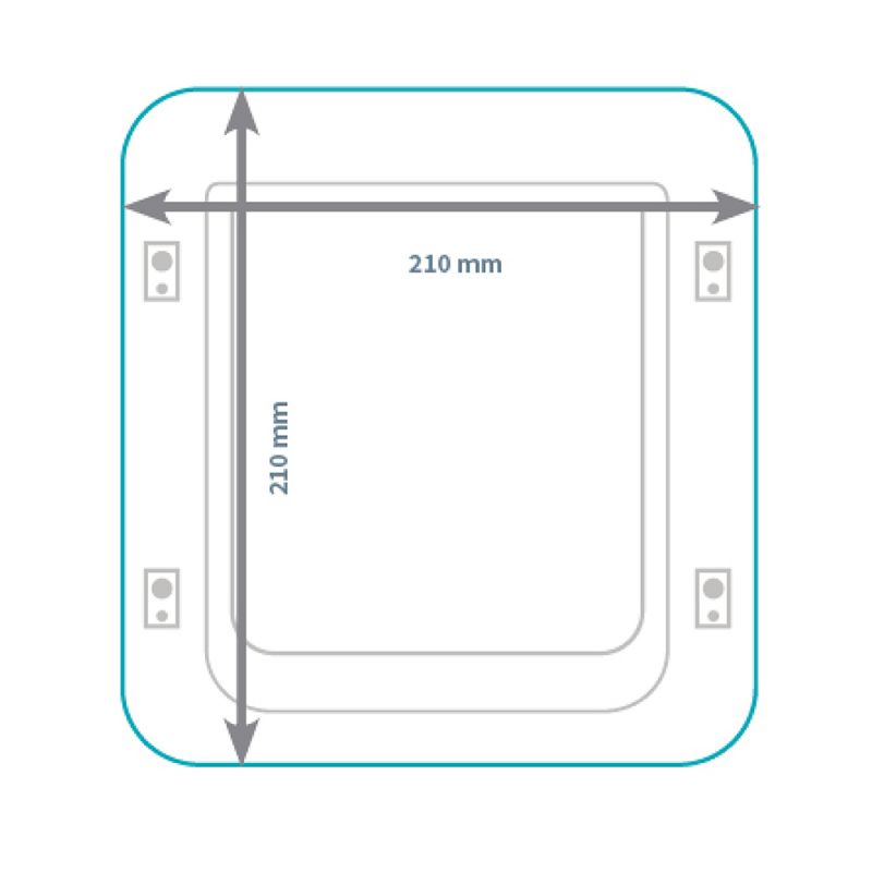 Sureflap dimensions top